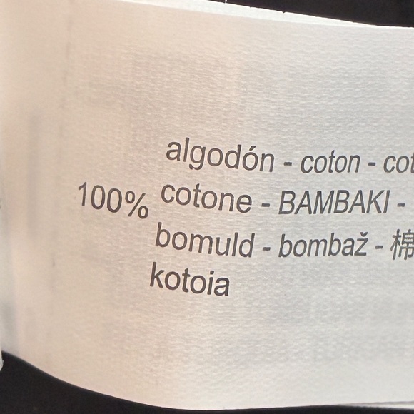 NWT. Zara Black Cotton Openwork Embroidery Midi Dress. Size M. - Picture 8 of 9